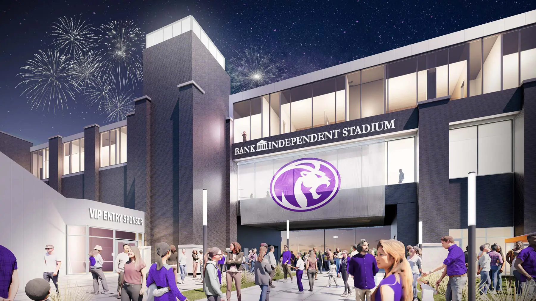 Rendering of bi stadium
